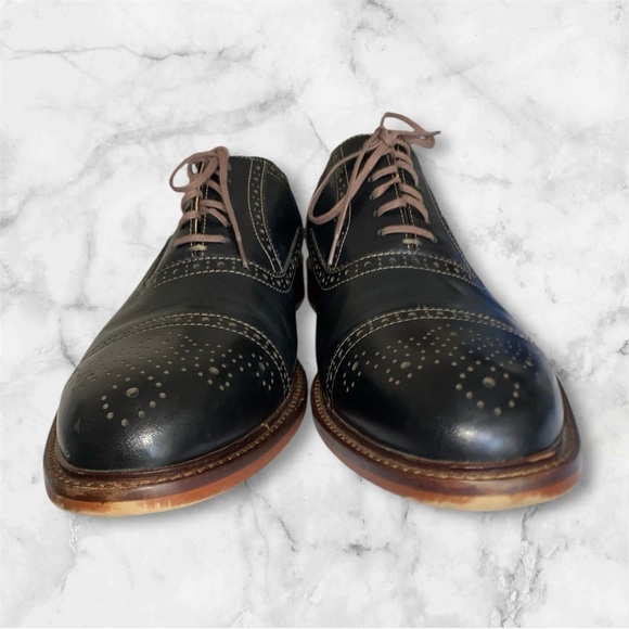 Warfield and Grand Midway Cap Toe Leather Oxfords Men’s 11.5 Great Condition - Picture 7 of 9